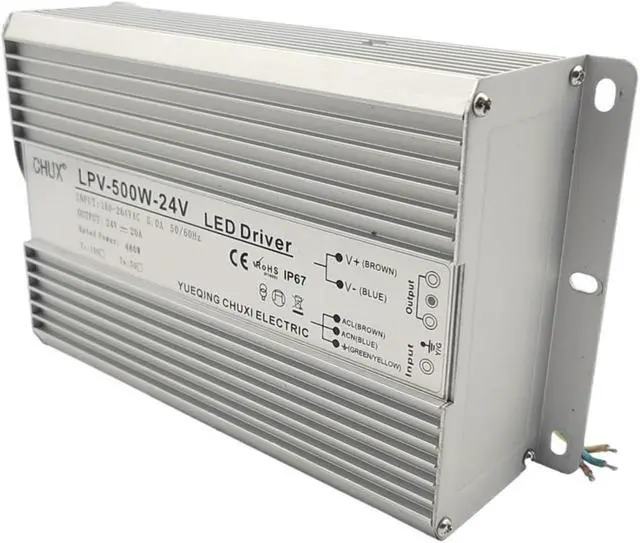Alt view image 2 of 4 - 500W Waterproof Power Supply 24V 36V 48VDC Outdoor Waterproofing Switching Power Supply Smps LPV-500W(36V_500W)