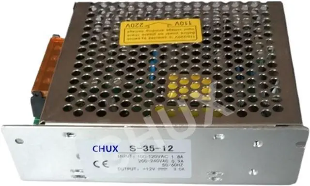 Main image of 35w Switching Power Supply 12v Led Ac 110v 220v Input (s-35w-12v) Single Group 3a for Led Strip