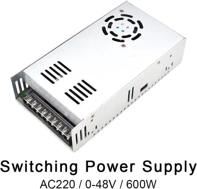 Alt view image 3 of 3 - 600W 48V 12.5A Switching Power Supply Driver AC110V 220V to DC48V SMPS for Led Strip Modules Light CCTV 3D Printer(60V)