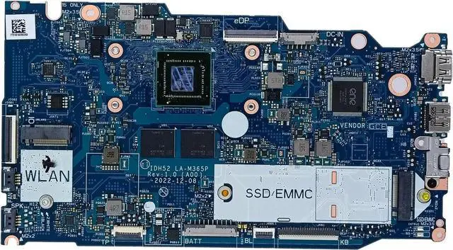 Alt view image 3 of 7 - Replacement for Dell Inspiron 15 3535 Motherboard IDH52 LA-M365P R5-7520U Processor 8GB RAM 06813H 6813H