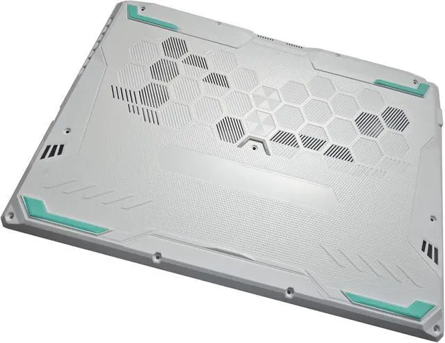 Alt view image 2 of 3 - Laptop Bottom Base Cover Case Compatible for ASUS TUF Gaming FA506 FX506 FA566 FA506Q FA506IE FX506HM White