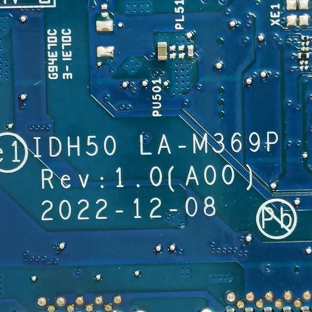 Alt view image 6 of 7 - Replacement for Dell Inspiro 3530 Motherboard IDH50 LA-M369P Mainboard N100 Processor 03DMTT 3DMTT