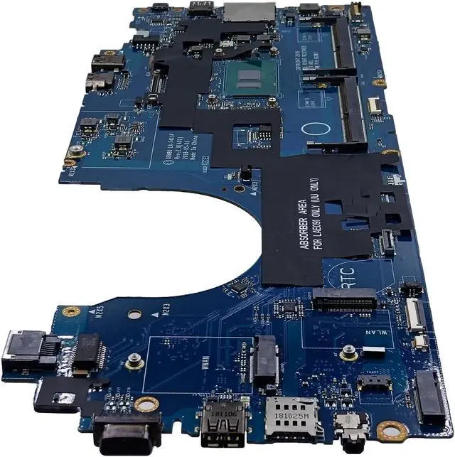 Alt view image 4 of 7 - Replacement for Dell Latitude 5590 Motherboard DDM80 LA-F411P Mainboard i7-8650U Processor 0GKGF4 GKGF4