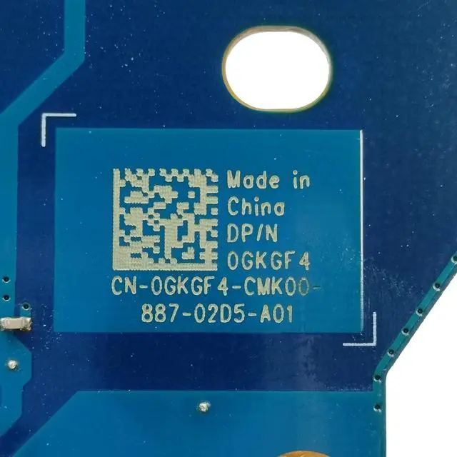 Alt view image 5 of 7 - Replacement for Dell Latitude 5590 Motherboard DDM80 LA-F411P Mainboard i7-8650U Processor 0GKGF4 GKGF4