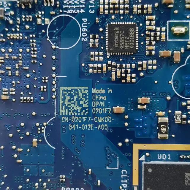Alt view image 5 of 7 - Replacement for Dell Latitude 7410 Motherboard FDX40 LA-J261P System Board i7-10610U Processor 32GB RAM 0201F7 201F7