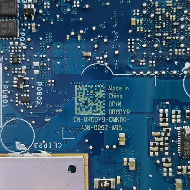 Alt view image 5 of 7 - Replacement for DELL Latitude 7410 Motherboard FDX40 LA-J261P System Board i7-10810U Processor 16GB RAM 01FWJP 1FWJP