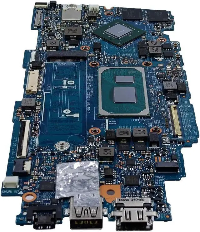 Alt view image 4 of 7 - Replacement for Dell Inspiron 5301 Motherboard 19765-1 Mainboard i5-1135G7 Processor 8GB RAM MX350 2GB 0TT16V TT16V