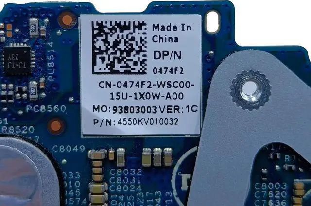 Alt view image 5 of 7 - Replacement for Dell Inspiron5301 Motherboard SHURIN7 TGL MP 19765-1 System Board i5-1135G7 Processor 16GB RAM MX350 2GB 0474F2 474F2