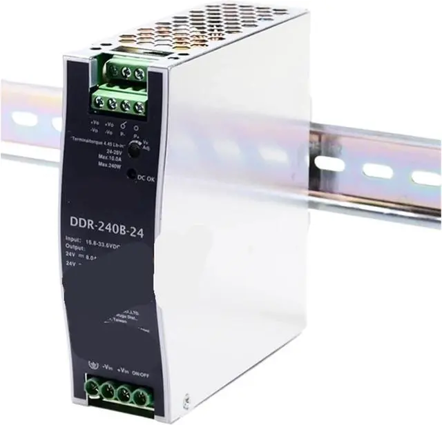 Main image of DC-DC Converter DDR-240B-24 Switching Power Supply 240W DIN Rail Type