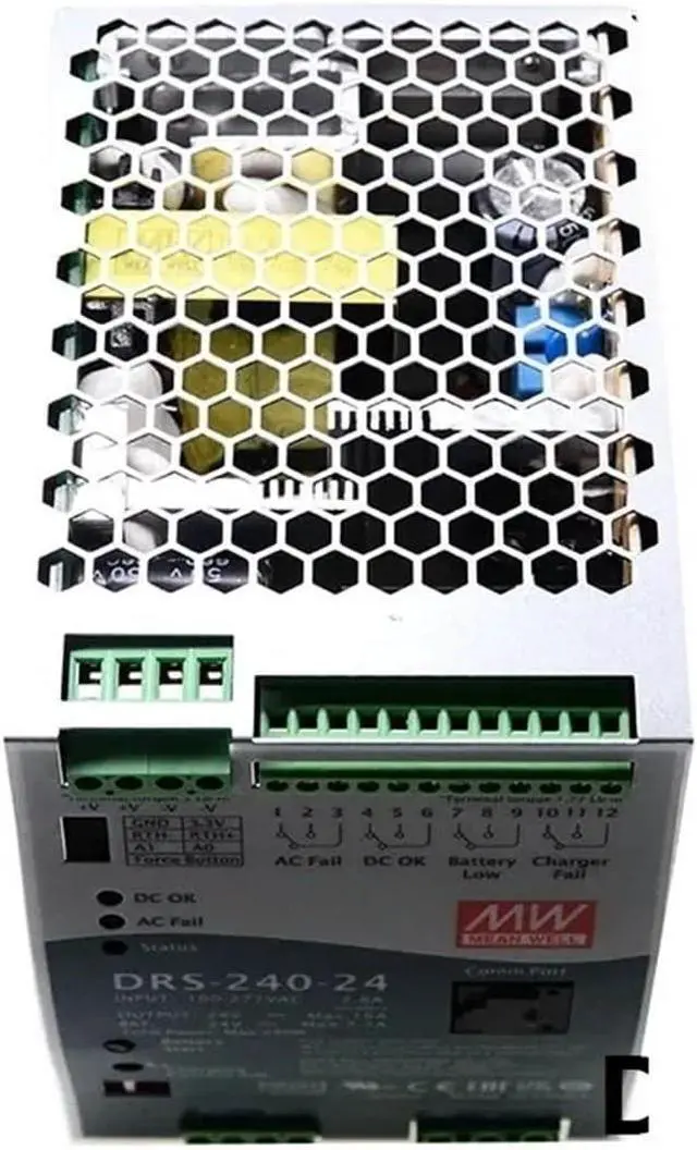 Alt view image 3 of 5 - Switching Supply DRS-240 Series DRS-240-12 DRS-240-24 DRS-240-36 DRS-240-48 All-in-One Intelligent Security Power(DRS-240-24)