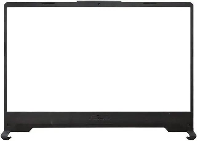 Alt view image 3 of 4 - Black LCD Back Cover Top Rear Lid Case & Front Bezel Trim & Screen Hinge Set Compatible with ASUS TUF A15 FA506 FA506Q FA506QM FA506NC FA506NF FA506I FA506IH FA506IU FA506IV15.6inch Laptop Series