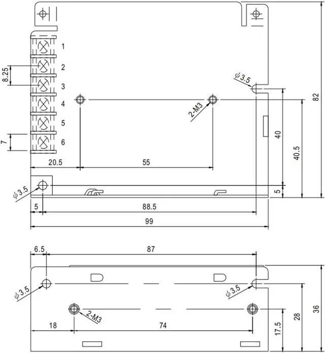 Alt view image 2 of 6 - 35W Switch Power Supply RD-35A RD-35B 5V 12V 24V for Co2 Cutting and Engraving Machine(RD-35B)