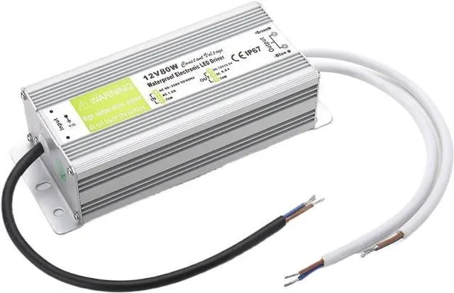 Main image of Waterproof IP67 DC 24v 12V 10A 20A 240W Switch Power Supply Driver Switching Voltage for LED Strip AC 220V 110V(24V,80W)