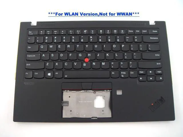 Alt view image 2 of 4 - Parts for Lenovo ThinkPad X1 Carbon 7th Gen 7 Palmrest US Keyboard Bezel Upper Case 5M10V25500