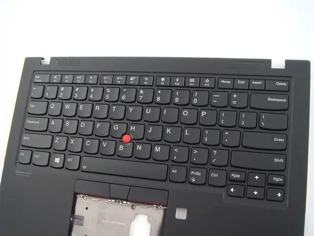 Alt view image 4 of 4 - Parts for Lenovo ThinkPad X1 Carbon 7th Gen 7 Palmrest US Keyboard Bezel Upper Case 5M10V25500