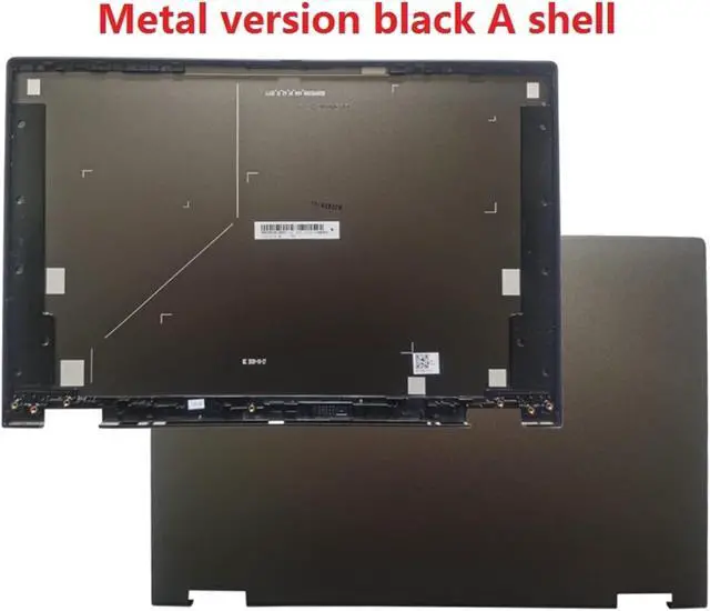 Alt view image 4 of 7 - MAHIE New Compatible for Lenovo IdeaPad Flex 5-14 IIL05 ARE05 ITL05 Rear Lid TOP Case Laptop LCD Back Cover SCB0R75369 SCB0R75366 SCB0R75364 Cheerfully (Color : Plastic Black A)