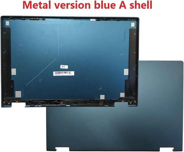 Alt view image 5 of 7 - MAHIE New Compatible for Lenovo IdeaPad Flex 5-14 IIL05 ARE05 ITL05 Rear Lid TOP Case Laptop LCD Back Cover SCB0R75369 SCB0R75366 SCB0R75364 Cheerfully (Color : Plastic Black A)