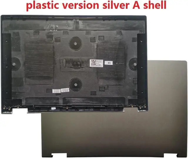 Alt view image 7 of 7 - MAHIE New Compatible for Lenovo IdeaPad Flex 5-14 IIL05 ARE05 ITL05 Rear Lid TOP Case Laptop LCD Back Cover SCB0R75369 SCB0R75366 SCB0R75364 Cheerfully (Color : Plastic Black A)