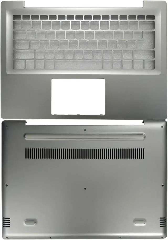 Alt view image 2 of 7 - MAHIE New Compatible for Lenovo Ideapad 320s-14 320S-14IKB 320S-14ISK Laptop Palmrest Upper/Bottom Base Case Cover AP1YS000600 AP1YS000610 Cheerfully (Color : Silver D Shell)