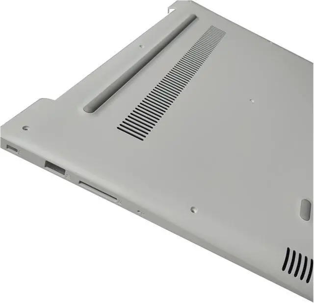 Alt view image 4 of 7 - MAHIE New Compatible for Lenovo Ideapad 320s-14 320S-14IKB 320S-14ISK Laptop Palmrest Upper/Bottom Base Case Cover AP1YS000600 AP1YS000610 Cheerfully (Color : Silver D Shell)