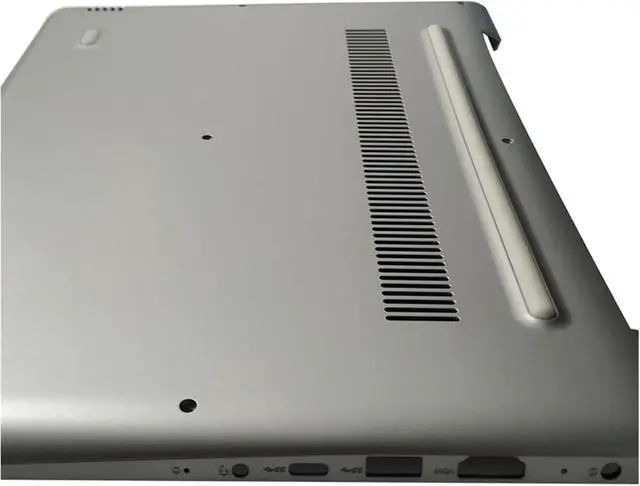Alt view image 5 of 7 - MAHIE New Compatible for Lenovo Ideapad 320s-14 320S-14IKB 320S-14ISK Laptop Palmrest Upper/Bottom Base Case Cover AP1YS000600 AP1YS000610 Cheerfully (Color : Silver D Shell)