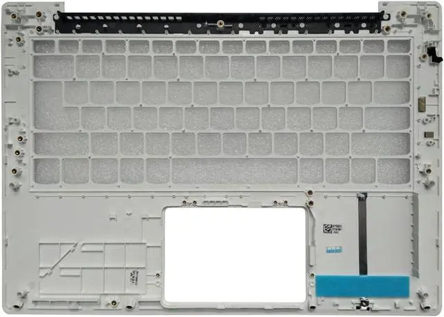 Alt view image 7 of 7 - MAHIE New Compatible for Lenovo Ideapad 320s-14 320S-14IKB 320S-14ISK Laptop Palmrest Upper/Bottom Base Case Cover AP1YS000600 AP1YS000610 Cheerfully (Color : Silver D Shell)