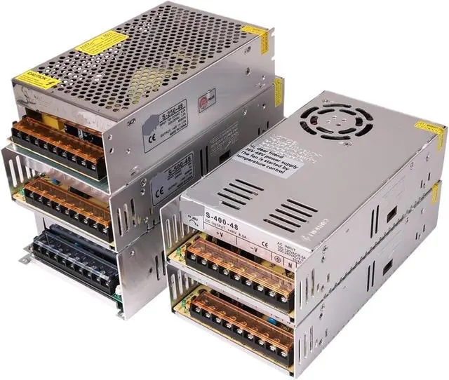 Main image of Switching Power Supply Light 250W 360W 400W 500W 600W Input Voltage 110V 220VAC to Output Voltage DC 48V SMPS(400W 48V8.3A)