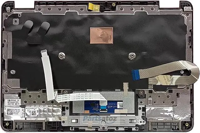 Alt view image 2 of 6 - Laptop Palmrest Upper Case Top Cover with US Keyboard Touchpad Assembly with WFC Hole Replacement for Dell Latitude 3120 E3120 2-in-1 UP751 R1976 0R1976 P4919 (NOT for Chromebook 3120 2in1)