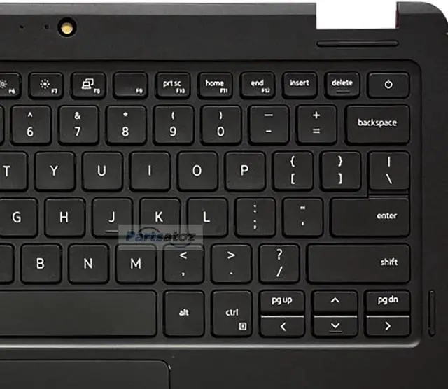 Alt view image 5 of 6 - Laptop Palmrest Upper Case Top Cover with US Keyboard Touchpad Assembly with WFC Hole Replacement for Dell Latitude 3120 E3120 2-in-1 UP751 R1976 0R1976 P4919 (NOT for Chromebook 3120 2in1)