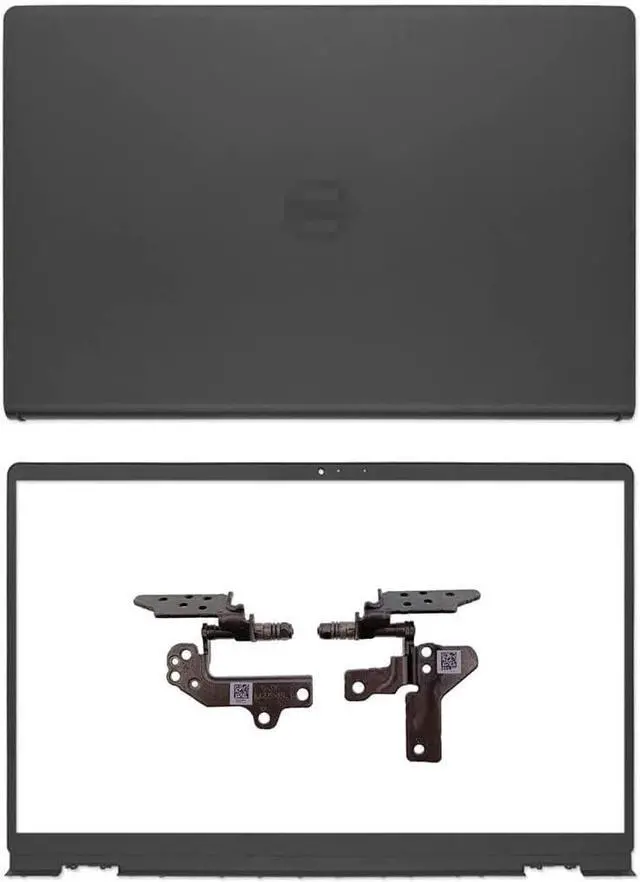 Main image of Black Shell Compatible with DELL Vostro 15 3510 3511 3515 LCD Back Cover Top Rear Lid Case & Front Bezel & Screen Hinges