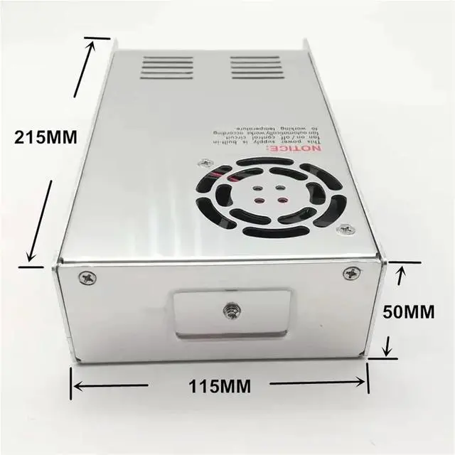 Alt view image 2 of 2 - 600W Adjustable Switching Power Supply 0-12v 15v 24v 27v 36v 48v 50v 60v 72v SMPS LED Switch Power Supplies(0-100V 0-6A)