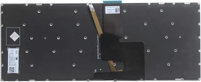 Alt view image 3 of 5 - Laptop Replacement Keyboard Fit Lenovo Yoga 720-15IKB 720-15ISK (Backlight UK Layout SN20M61641)