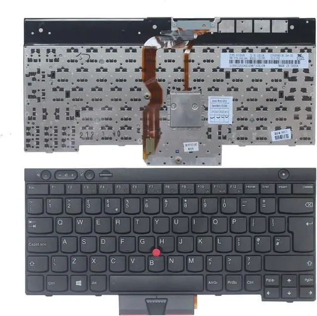 Main image of New Laptop Replacement Keyboard for Lenovo ThinkPad T530 T430 T430S T430I X230I X230 L430 L530 W530 UK Layout
