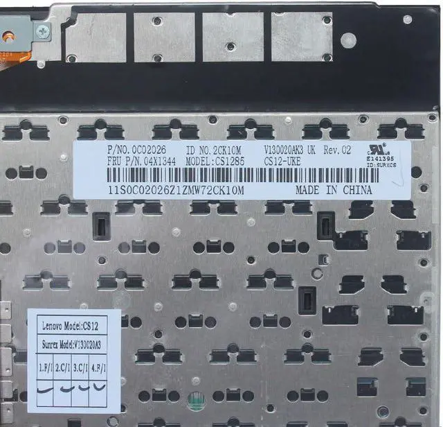 Alt view image 5 of 5 - New Laptop Replacement Keyboard for Lenovo ThinkPad T530 T430 T430S T430I X230I X230 L430 L530 W530 UK Layout