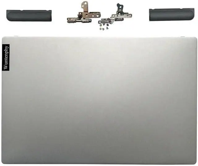 Alt view image 5 of 7 - New Replacement LCD Back Cover Front Bezel Hinges Hinge Caps with 6 Screws for Lenovo IdeaPad 5 15IIL05 15ITL05 15ARE05 81YK 81YQ 5CB0X56524 5CB0X56072 5CB0Z31048 5B30S18942 5CB0X56071 (Silver)
