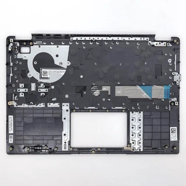 Alt view image 2 of 5 - Replacement Upper Case Palmrest for DELL Latitude 3410 E3410 Series Laptop Top Cover US Layout Keyboard Assembly 0MC2P 00MC2P (Withou Backlit)