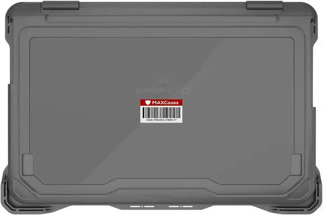 Alt view image 6 of 7 - Extreme Shell-F for Dell 3100/3110 Chromebook Clamshell (Gray/Clear)