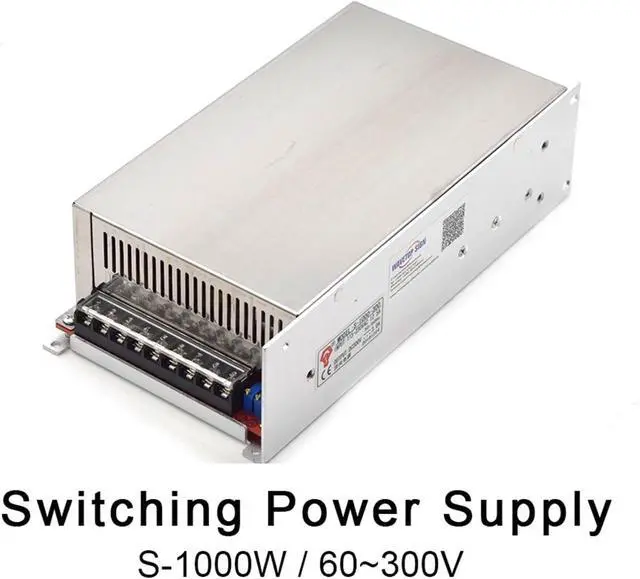 Alt view image 5 of 5 - Switching Power Supply DC Constant Voltage 60V 1000W 17A Special Power Supply Adapter 60V for Industrial Motor Drive Lighting(100V)