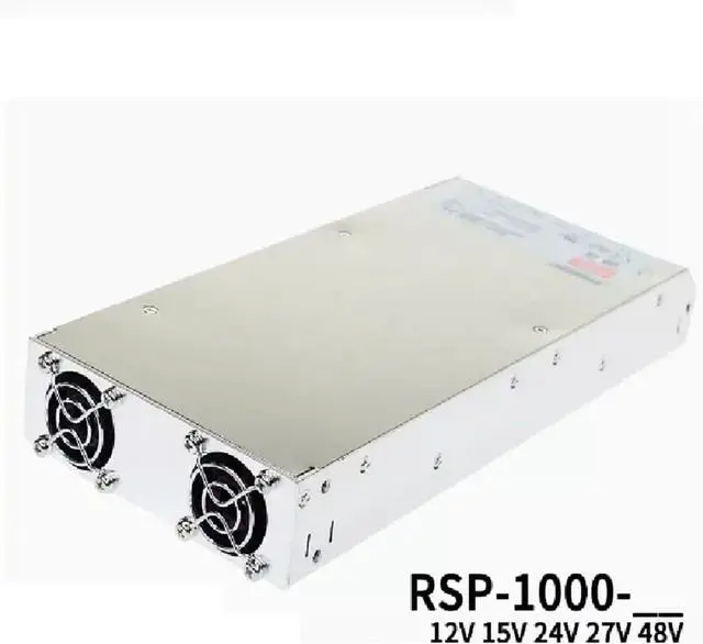 Alt view image 3 of 3 - RSP-1000 Series Adjustable Switching Power Supply 12V 15V 24V 27V 48V Desktop Mounting 100V-240V Input(48V)