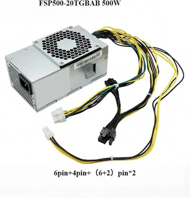 Alt view image 2 of 7 - PA-1181-10AB PA-2251-2AB HK500-75PP FSP500-20TGBAB PA5181-3A for Veriton D850 X4660 Computer Switching Power Supply(FSP500-20TGBAB 500W)