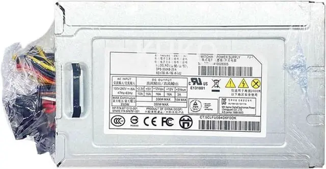 Main image of 350W Server Power 100-240V 47Hz-63Hz 6A for Ml310e G8 V2 Switching Power Supply DPS-350AB-20 A 671310-001 686761-001