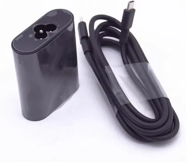 Alt view image 2 of 5 - 60W GaN Power Charger 20V 3A Laptop Adapter USB-C Cord Compatible for Dell XPS 13 Plus 9320