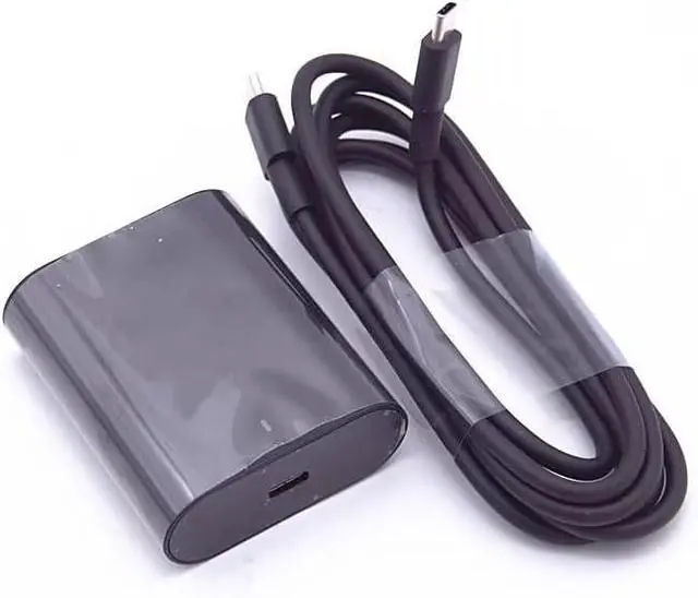Alt view image 3 of 5 - 60W GaN Power Charger 20V 3A Laptop Adapter USB-C Cord Compatible for Dell XPS 13 Plus 9320