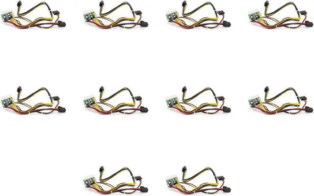 Main image of 10X PCI-E 6PIN Input DC 12V 300W DC-ATX-300W 24Pin ATX Switch PSU Power Supply Module