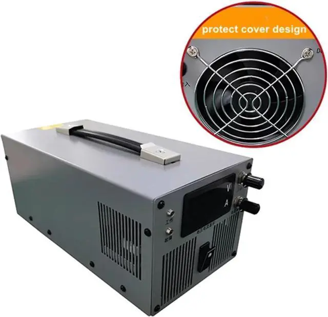 Alt view image 2 of 6 - 2000W Adjustable Regulated Switching Power Supply 0-12V 24V 27V 36V 48V 50V 60V 70V 80V 90V 100V 110V 220V 300V 400V 600V LED Supply Driver, Transformer, Adapter for RV, Car, Computer, Lab(0-27V 0-74A