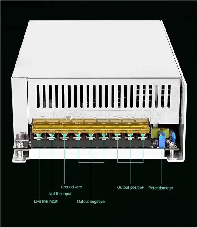 Alt view image 2 of 4 - Switching Power Supply 68V 1500W Adjustable Voltage(1200W PSU Under 220V)