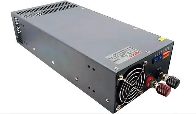 Main image of 1500W Switching Power Supply 0-12V Adjustable Output 15V 24V 36V 48V 60V 72V 80V 90V 100V 110V AC to DC Switching Power Supply(220VAC,0-24V 0-62.5A)