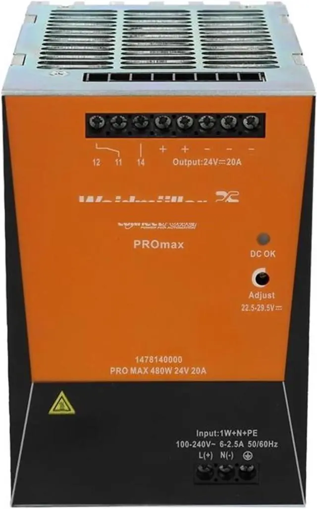 Main image of Switching Power Supply PRO MAX 480W 24V 20A 1478140000