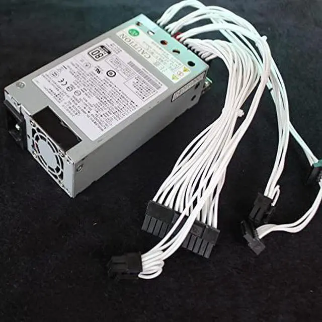 Alt view image 3 of 6 - PSU for Delta 80plus Gold -12V ITX Flex Small 1U K39 K35 S3 M41 M24 Rated 400W Peak 500W Power Supply DPS-400AB-12B