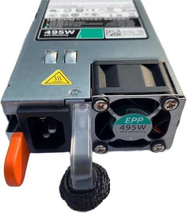 Alt view image 3 of 3 - 1pc 495W Power Supply E495E-S1 D495E-S1 9338D for R830 R730 R630 R530 T630 T430 T330 Server Power Supply Module